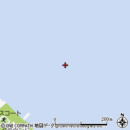 青戸入江周辺の地図