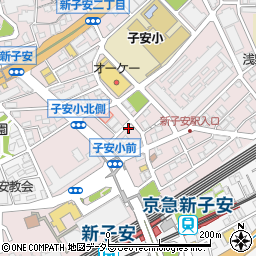 ガーディアン横濱Ｂ周辺の地図