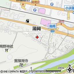 福井県小浜市湯岡周辺の地図