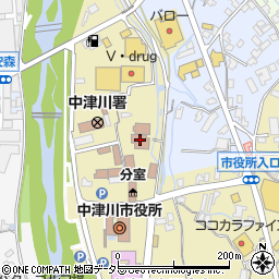 中津川ライオンズクラブ周辺の地図