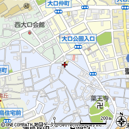 神奈川県横浜市神奈川区七島町13-7周辺の地図