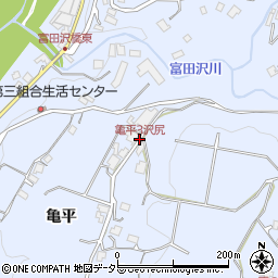 亀平3沢尻周辺の地図