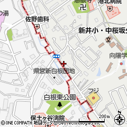 神奈川県横浜市保土ケ谷区新井町601周辺の地図