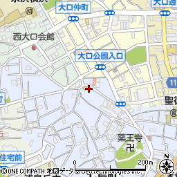 神奈川県横浜市神奈川区七島町13周辺の地図