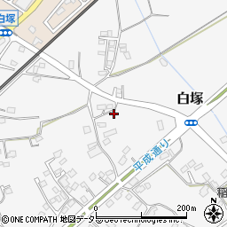 千葉県市原市白塚242周辺の地図