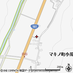 滋賀県高島市マキノ町小荒路79周辺の地図