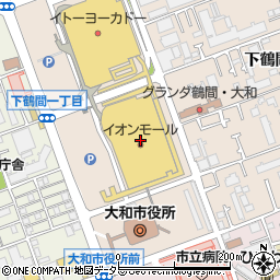 イオンモール大和周辺の地図