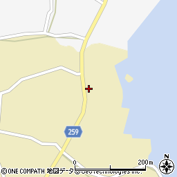 島根県松江市八束町波入967-1周辺の地図