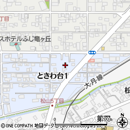 有限会社ホーム寝具ドライ　富士吉田営業所周辺の地図