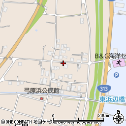 鳥取県東伯郡北栄町弓原626周辺の地図