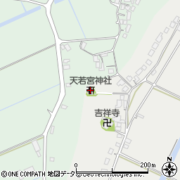 天若宮神社周辺の地図