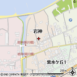 福井県大飯郡高浜町岩神周辺の地図