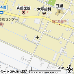 千葉県大網白里市南今泉157-1周辺の地図