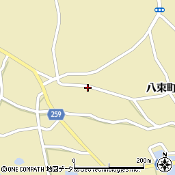 島根県松江市八束町波入355周辺の地図