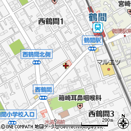 ブックオフ大和西鶴間店周辺の地図