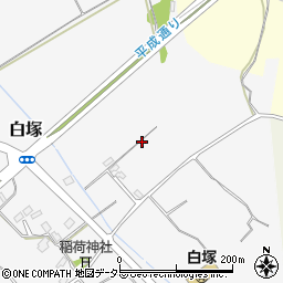 千葉県市原市白塚408周辺の地図