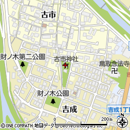 古市神社周辺の地図