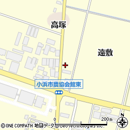 福井県小浜市遠敷47-9周辺の地図