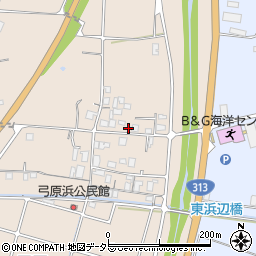 鳥取県東伯郡北栄町弓原693-15周辺の地図