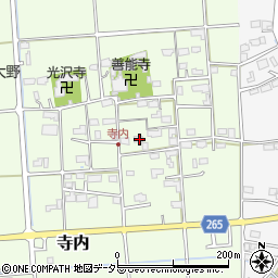 岐阜県揖斐郡大野町寺内327周辺の地図