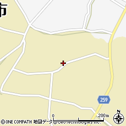 島根県松江市八束町波入1029周辺の地図
