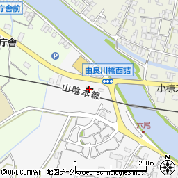 ローソン・ポプラ北栄町由良店周辺の地図