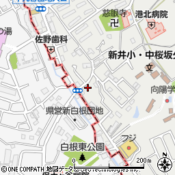 神奈川県横浜市保土ケ谷区新井町597周辺の地図