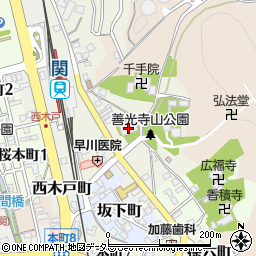 立蔵禅寺周辺の地図