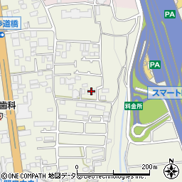 神奈川県厚木市関口795-1周辺の地図
