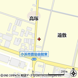 福井県小浜市遠敷7周辺の地図