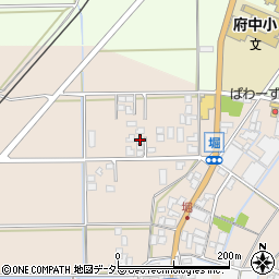 兵庫県豊岡市日高町堀980-5周辺の地図