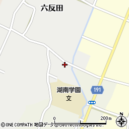 鳥取県鳥取市六反田6周辺の地図