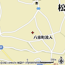 島根県松江市八束町波入1245周辺の地図