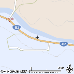 兵庫県豊岡市但東町畑山542周辺の地図