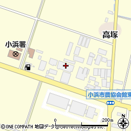ＪＡ福井県　小浜農機センター周辺の地図