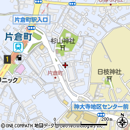 ミニメイドサービス横浜片倉店周辺の地図