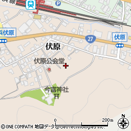 福井県小浜市伏原周辺の地図