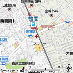 くいもの処えん 大和 鶴間駅周辺の地図