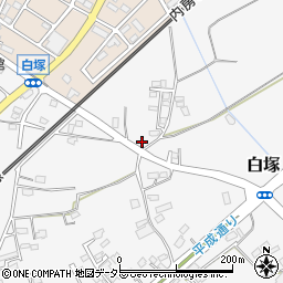 千葉県市原市白塚234周辺の地図