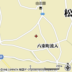 島根県松江市八束町波入1244周辺の地図
