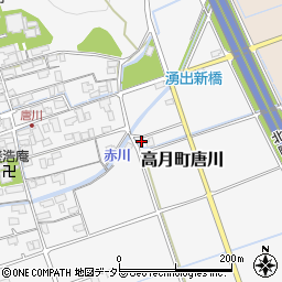 滋賀県長浜市高月町唐川1309周辺の地図