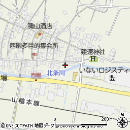 鳥取県東伯郡北栄町西園1183周辺の地図
