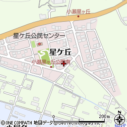 岐阜県関市星ケ丘14周辺の地図