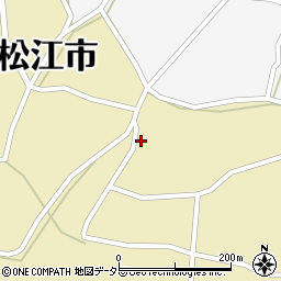 島根県松江市八束町波入1045周辺の地図