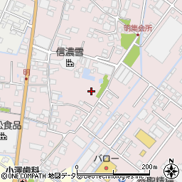 長野県飯田市松尾明周辺の地図