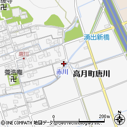 滋賀県長浜市高月町唐川555周辺の地図