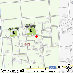 岐阜県揖斐郡大野町寺内221周辺の地図