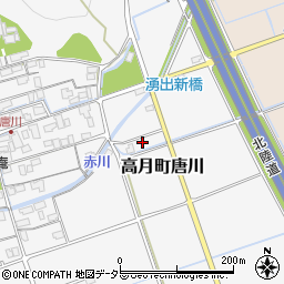 滋賀県長浜市高月町唐川1307周辺の地図