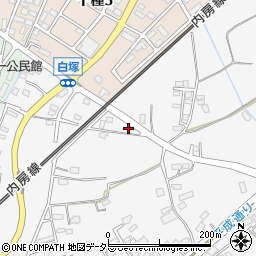 千葉県市原市白塚217周辺の地図