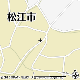 島根県松江市八束町波入1073周辺の地図